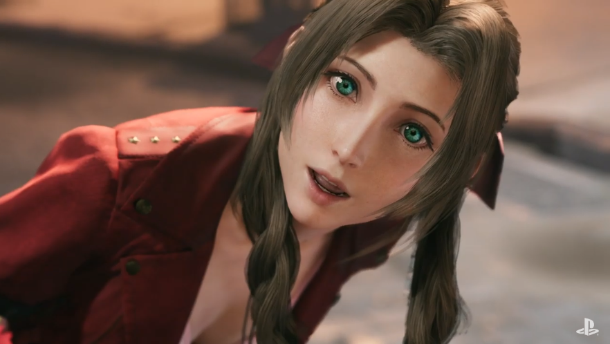 “Final Fantasy VII Rebirth” Aerith Gainsborough Art.