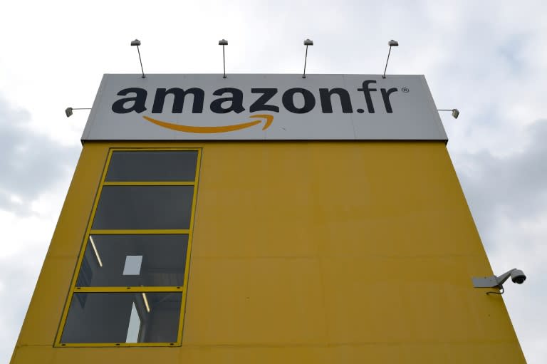 Amazon's global ambitions have led to expansion as far as Australia and India as well as France, with a French distribution center pictured here