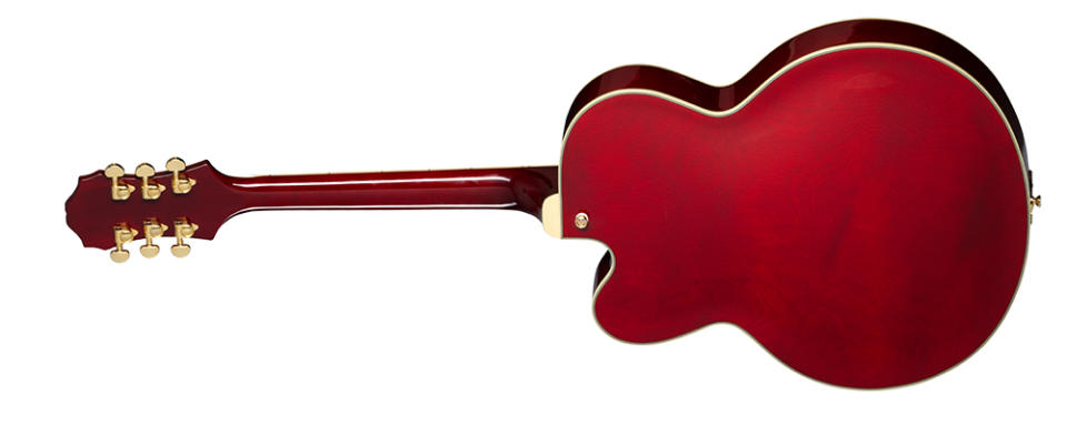 Epiphone Broadway in Wine Red