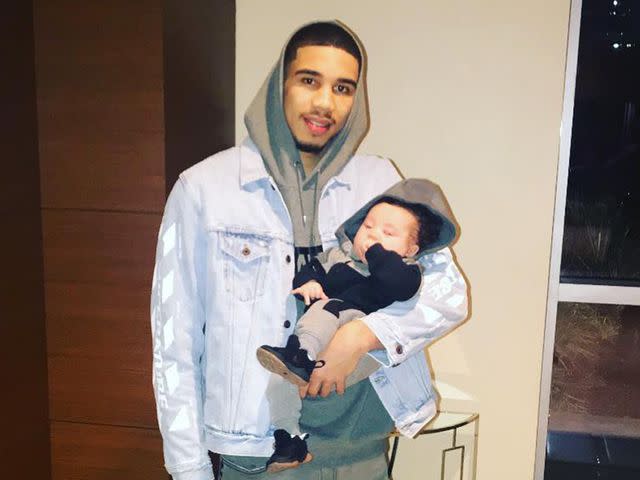 Jayden Tatum Instagram Jayson Tatum and baby Deuce