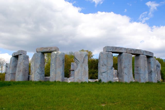 <p>Alamy</p> Foamhenge in Bull Run, Virginia