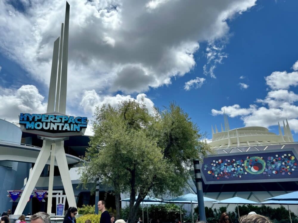 Hyperspace Mountain at Disneyland