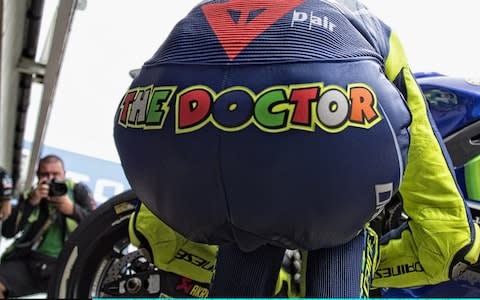 The Doctor Energy drink Monster Energy Rossi  - Credit: Mirco Lazzari gp /Getty Images Europe 