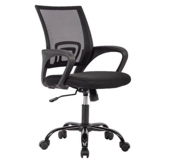 Get this <a href="https://amzn.to/3lMWjvM" target="_blank" rel="noopener noreferrer">ergonomic lumbar support office chair on sale for $40﻿</a> (normally $55) on Amazon.