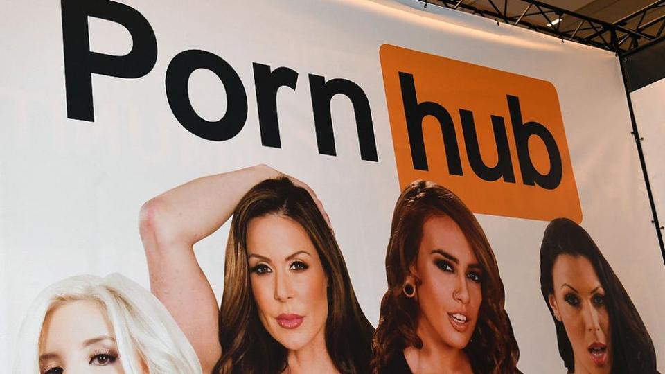 Cartel de Pornhub