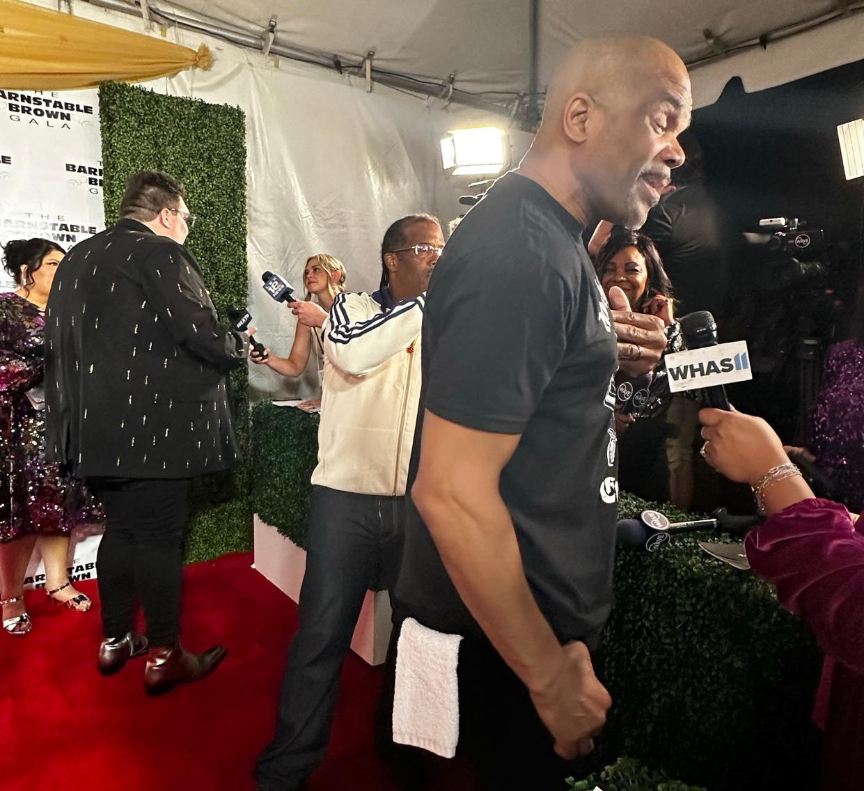 Darryl DMC McDaniels is back on the red carpet this year at the 2024 Barnstable Brown Derby Eve Gala, May 3, 2024. And he’s got a new line of cookies DMC, 'Darryl Makes Cookies.'