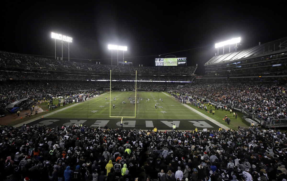 Raiders playing in Oracle Park remains a possibility