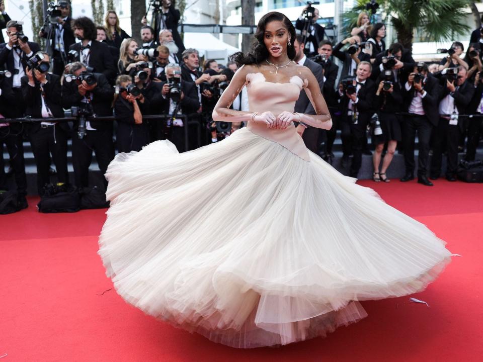 Winnie Harlow at the Cannes Film Festival on May 25, 2022.