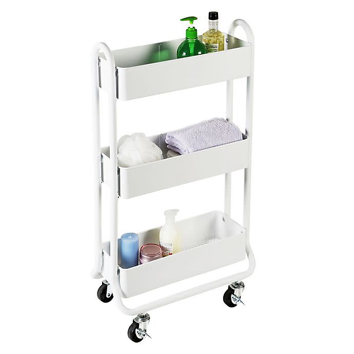 Squared Away 3 Tier Narrow Bath Storage Cart ('Multiple' Murder Victims Found in Calif. Home / 'Multiple' Murder Victims Found in Calif. Home)