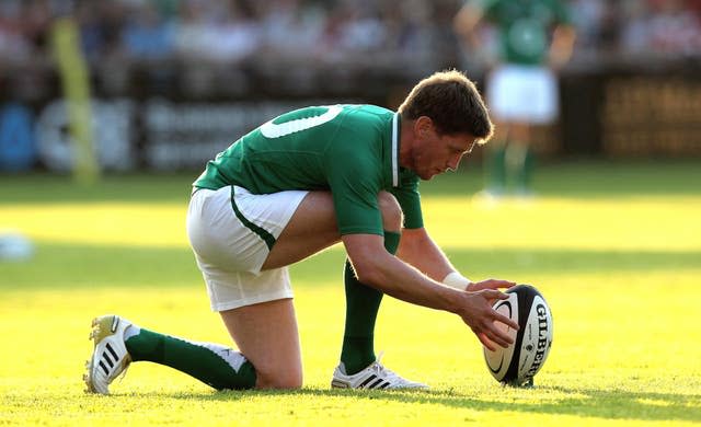 Former fly-half Ronan O’Gara is Ireland's record points scorer