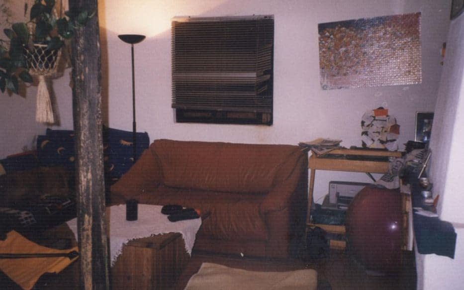 Interior of one of the houses