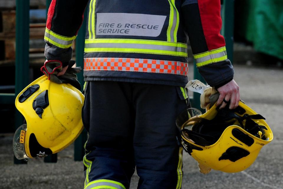 Stock photo of a firefighter   (PA Archive)