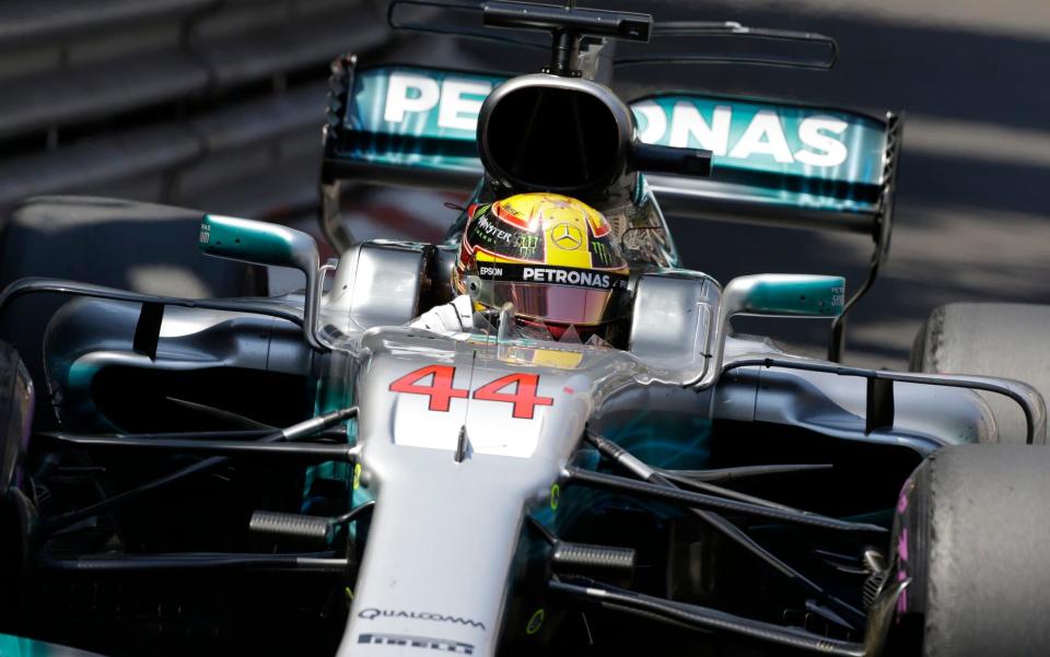 Lewis Hamilton finished in seventh after qualifying in 13th at the Monaco Grand Prix - Credit: Claude Paris/AP