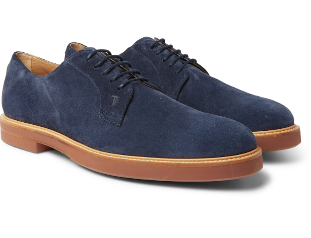 Suede Derby Shoes