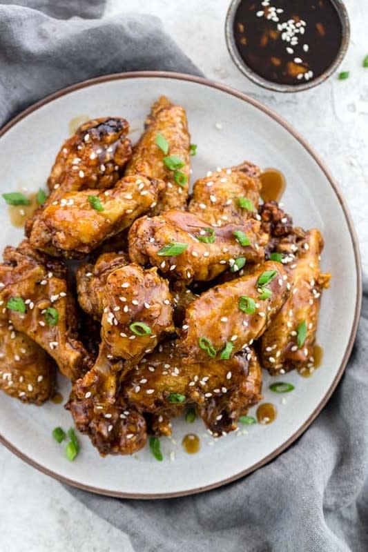 <p>Rasa Malaysia</p><p>These wings come with a made-from-scratch teriyaki sauce.</p><p><strong>Get the recipe: <a href="https://rasamalaysia.com/teriyaki-chicken-wings/" rel="nofollow noopener" target="_blank" data-ylk="slk:Teriyaki Chicken Wings;elm:context_link;itc:0;sec:content-canvas" class="link ">Teriyaki Chicken Wings</a></strong></p><p><strong>Related: <a href="https://parade.com/1236728/felicialim/best-japanese-inspired-recipes-for-the-olympics/" rel="nofollow noopener" target="_blank" data-ylk="slk:21 Best Japanese-Inspired Recipes;elm:context_link;itc:0;sec:content-canvas" class="link ">21 Best Japanese-Inspired Recipes</a></strong></p>