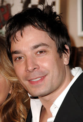 Jimmy Fallon at the Hollywood premiere of Warner Bros. Pictures' Music and Lyrics