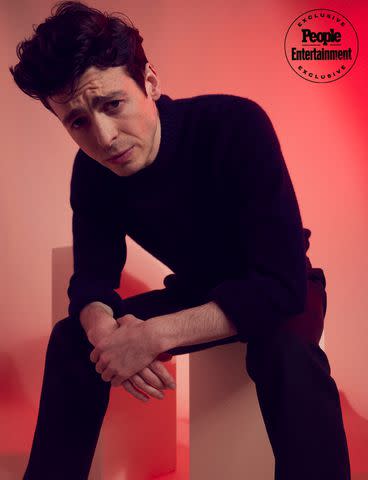 <p>Corey Nickols/Contour by Getty</p> Anthony Boyle of 'Manhunt'