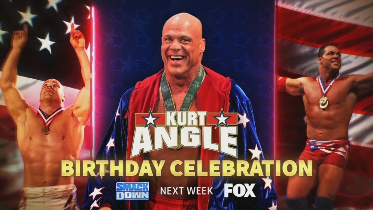 Kurt Angle Birthday Celebration, Tag Title Match, And More Set For 12/9 WWE SmackDown