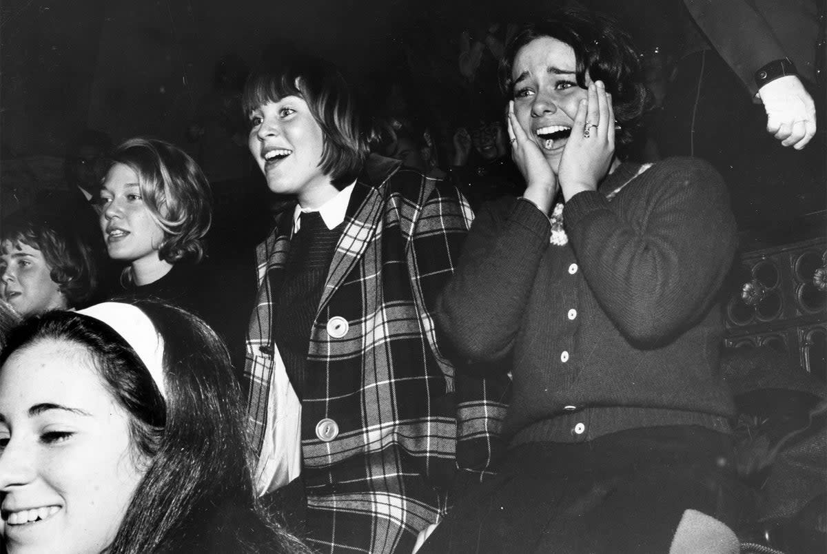 Beatlemania in full flow during ‘The Ed Sullivan Show’ (Getty)