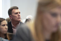 Randy Murdaugh is seen in the courtroom in the double murder trial of Alex Murdaugh at the Colleton County Courthouse in Walterboro, S.C., Friday, Feb. 3, 2023. The 54-year-old attorney is standing trial on two counts of murder in the shootings of his wife and son at their Colleton County home and hunting lodge on June 7, 2021. (Andrew J. Whitaker/The Post And Courier via AP, Pool)