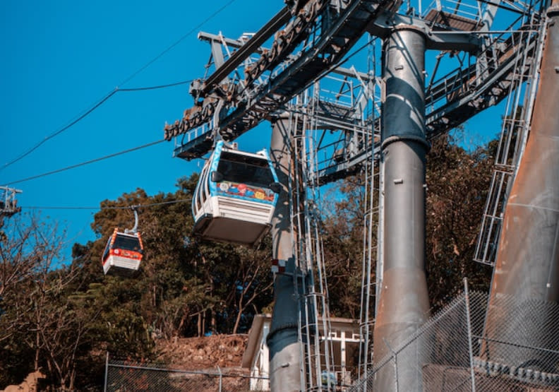 台北木柵貓空纜車。取自Unsplash。攝影者Lisanto 李奕良。（示意圖，非內容畫面）