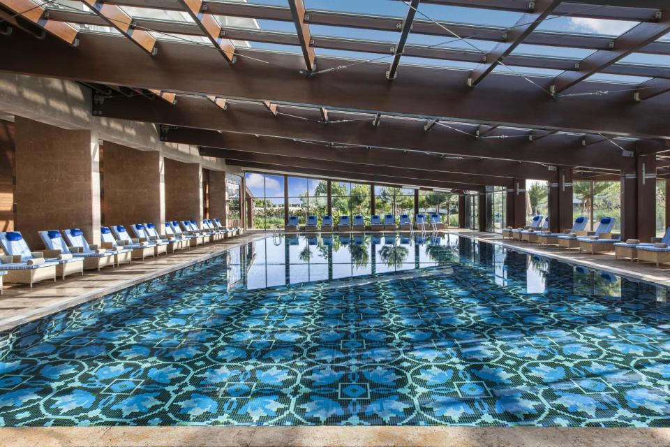 Hilton Dalaman's indoor pools are equally as striking as their outdoor pools (Hilton Dalaman)