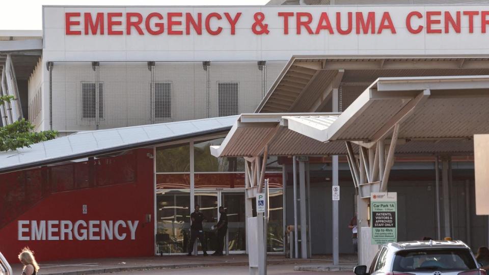 The Emergency and Trauma Centre of the Royal Darwin Hospital. Picture: David Gray / AFP