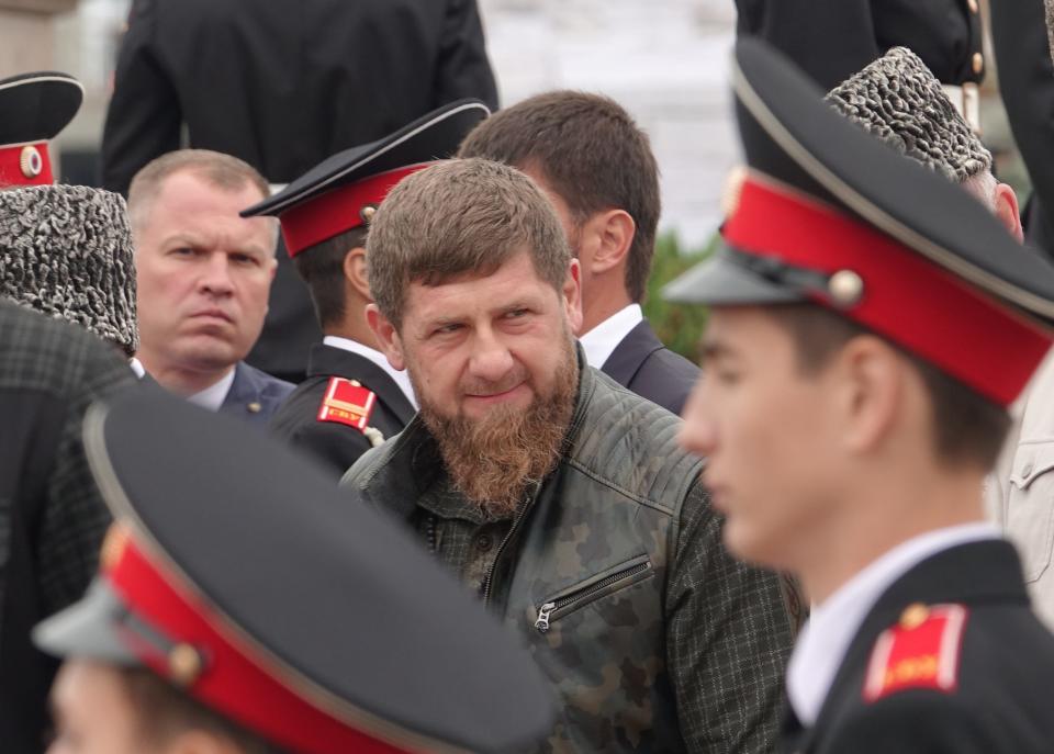 Ramzan Kadyrov, head of the Russian republic of Chechnya.