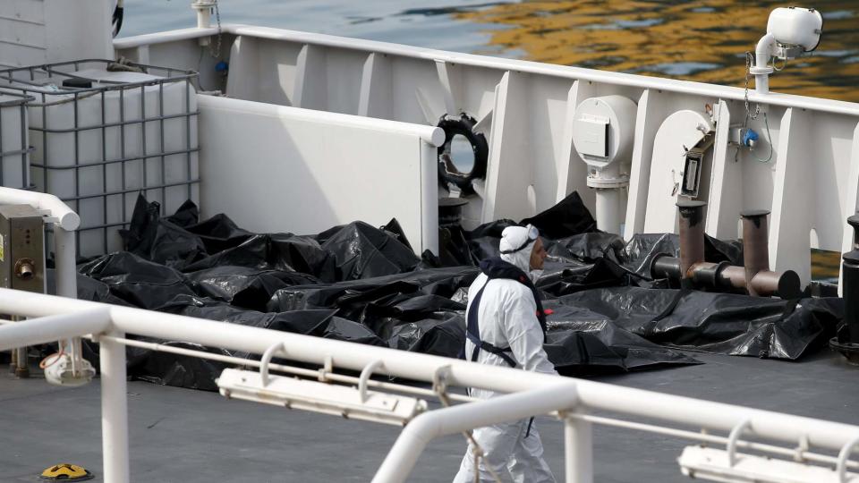 Bodies Of Drowned Refugees Arrive In Malta