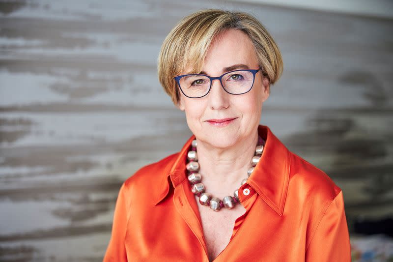 FILE PHOTO: Undated handout picture shows Vodafone Group CEO Margherita Della Valle