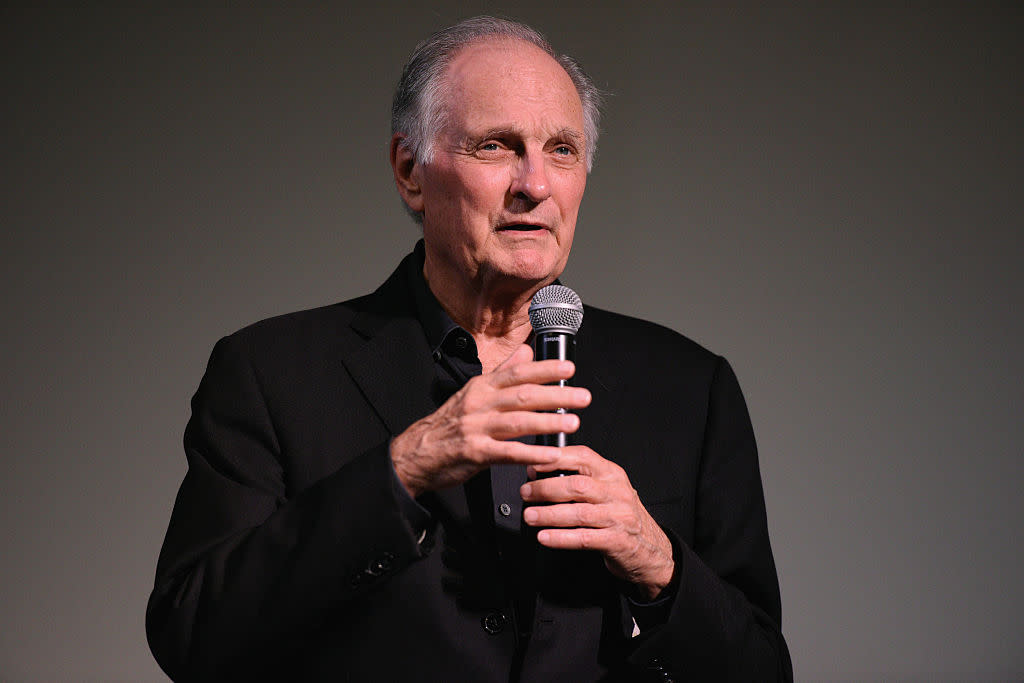 Actor Alan Alda opposes President Trump. (Photo: Matthew Eisman/Getty Images for Hamptons International Film Festival) 