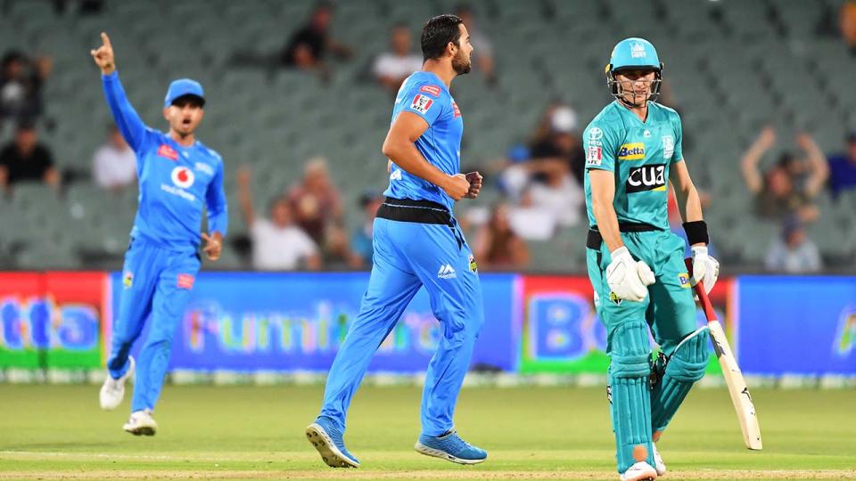 The Adelaide Strikers and Brisbane Heat, pictured here in action in the BBL.