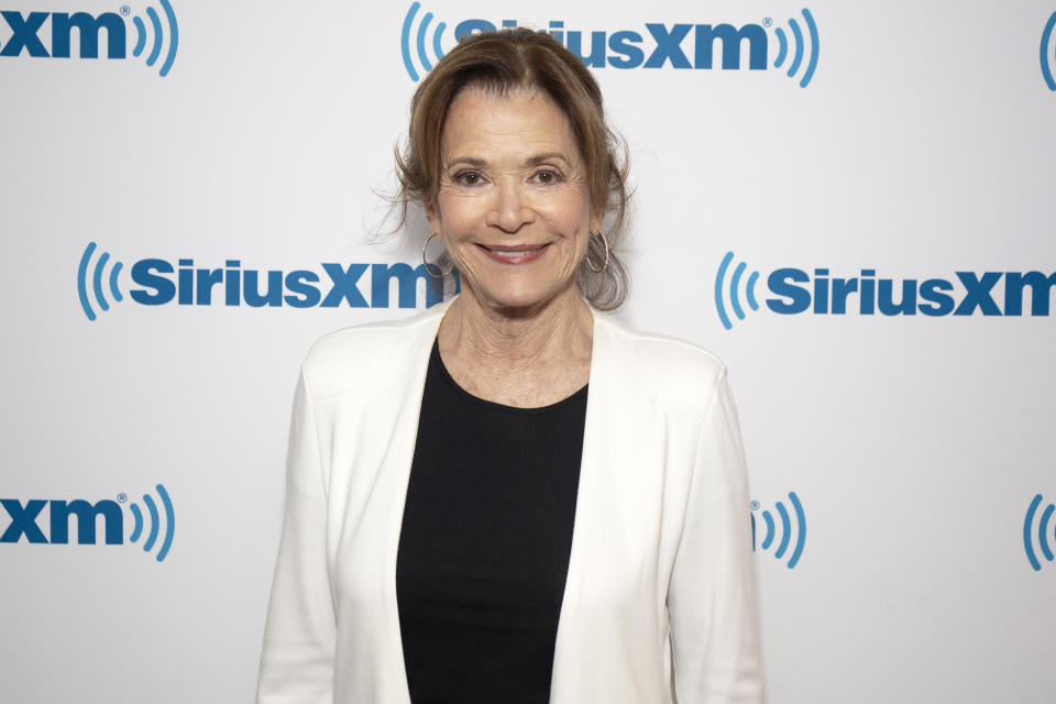 NEW YORK, NEW YORK - JUNE 12: Jessica Walter visits SiriusXM Studios on June 12, 2019 in New York City. (Photo by Santiago Felipe/Getty Images)