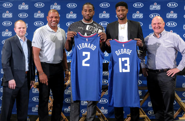 Kawhi Leonard, Paul George want to make history for Clippers