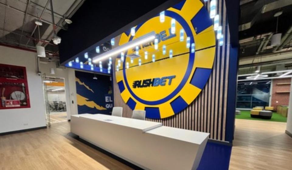 Rushbet, empresa de apuestas en Colombia. Foto: Cortesía Rushbet.