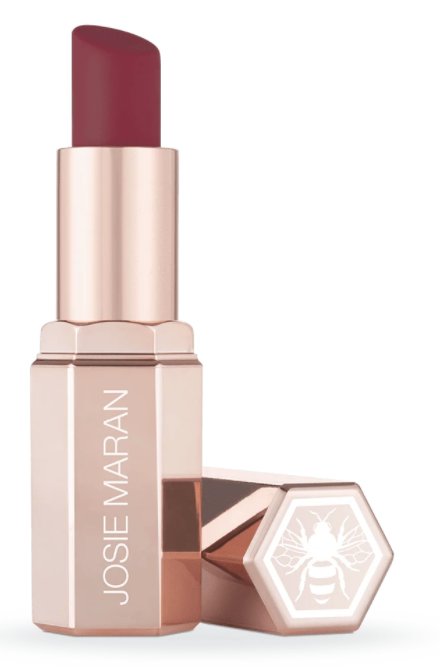 Josie Maran Argan Lip Sting Plumping Butter in Be It Boysenberry