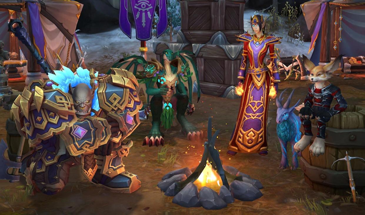  Promotional screenshot for World of Warcraft The War Within. 