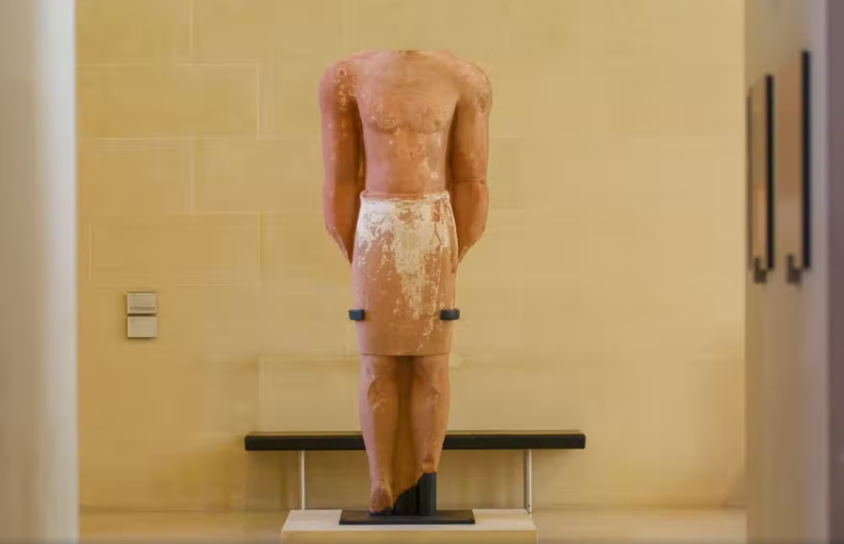 The ‘Monumental Statue’ dates from the 5th 3rd centuries BCE (Handout )