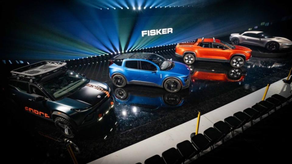 Fisker在2023產品日上一口氣發表四輛新車。(圖片來源/ Fisker)