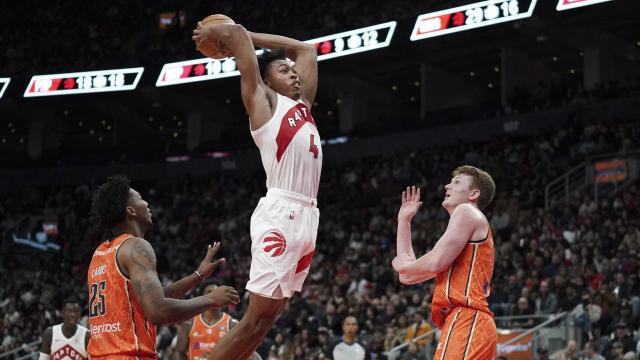 Raptors crush NBL outfit Cairns 134-93 in Toronto