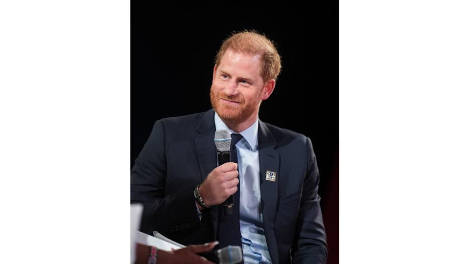 NEW YORK, NEW YORK - SEPTEMBER 23: Prince Harry, Duke of Sussex attends the 2024 Concordia Annual Summit on September 23, 2024 in New York City. (Photo by John Nacion/Getty Images)