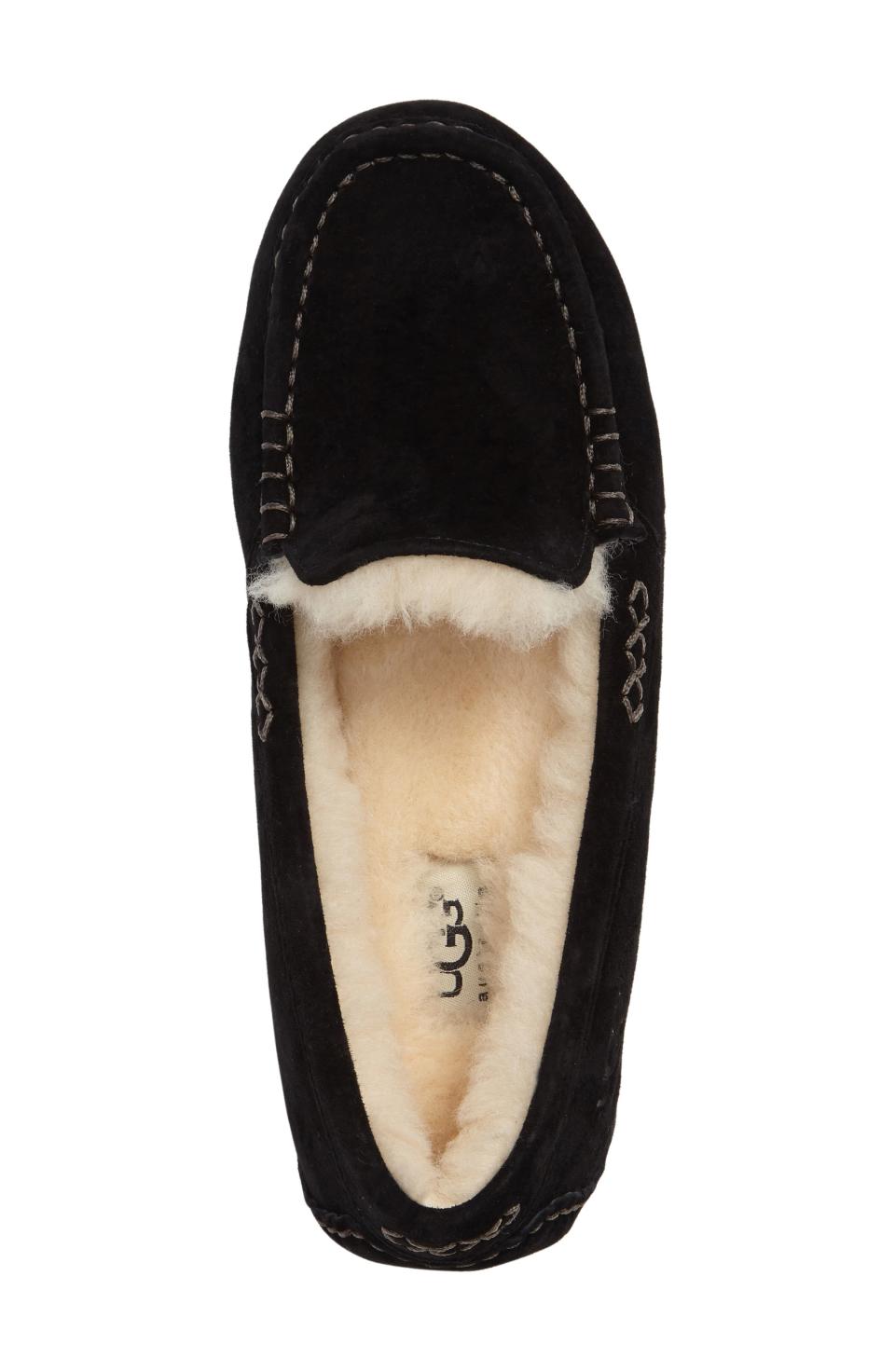 <p><strong>Ugg</strong></p><p>nordstrom.com</p><p><strong>$74.96</strong></p><p><a href="https://go.redirectingat.com?id=74968X1596630&url=https%3A%2F%2Fwww.nordstrom.com%2Fs%2Fugg-ansley-water-resistant-slipper-women%2F3164992&sref=https%3A%2F%2Fwww.redbookmag.com%2Flife%2Fg34775576%2Fbest-gifts-for-friends-ideas%2F" rel="nofollow noopener" target="_blank" data-ylk="slk:Shop Now;elm:context_link;itc:0;sec:content-canvas" class="link ">Shop Now</a></p><p>Because it's truly cozy season.</p>