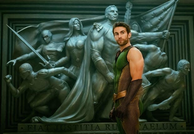 Chace Crawford as The Deep in "The Boys"<p>Amazon Studios</p>