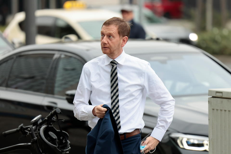 Sachsens Ministerpräsident Michael Kretschmer im Oktober 2011 in Berlin (Bild: REUTERS/Hannibal Hanschke)