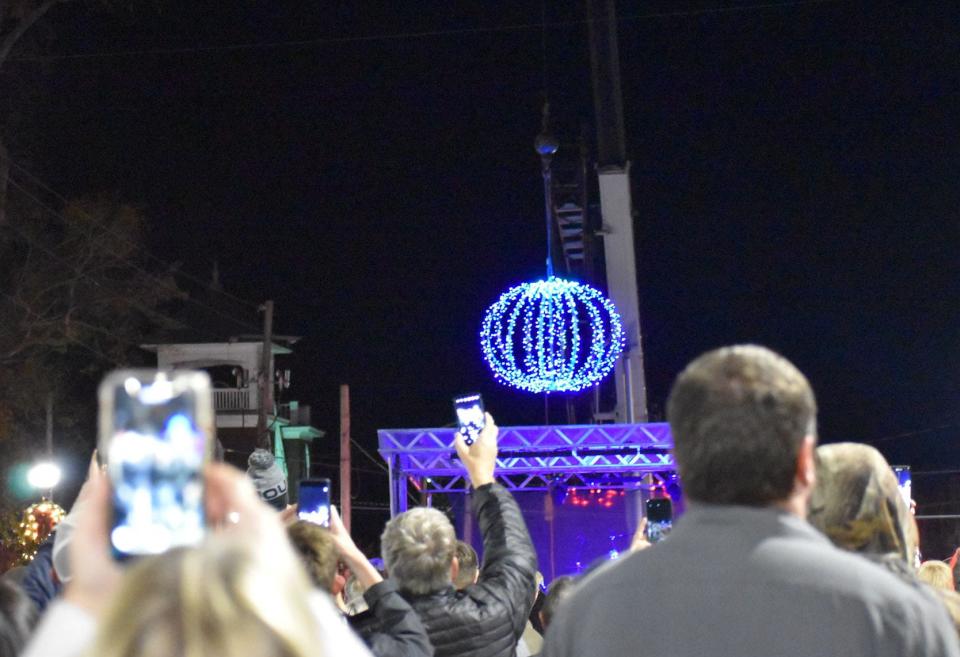 Burgaw holds its fifth annual Blueberry Drop on Dec. 31, 2023.