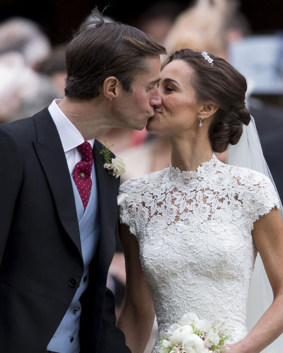 Pippa and James married in May last year. Photo: Getty