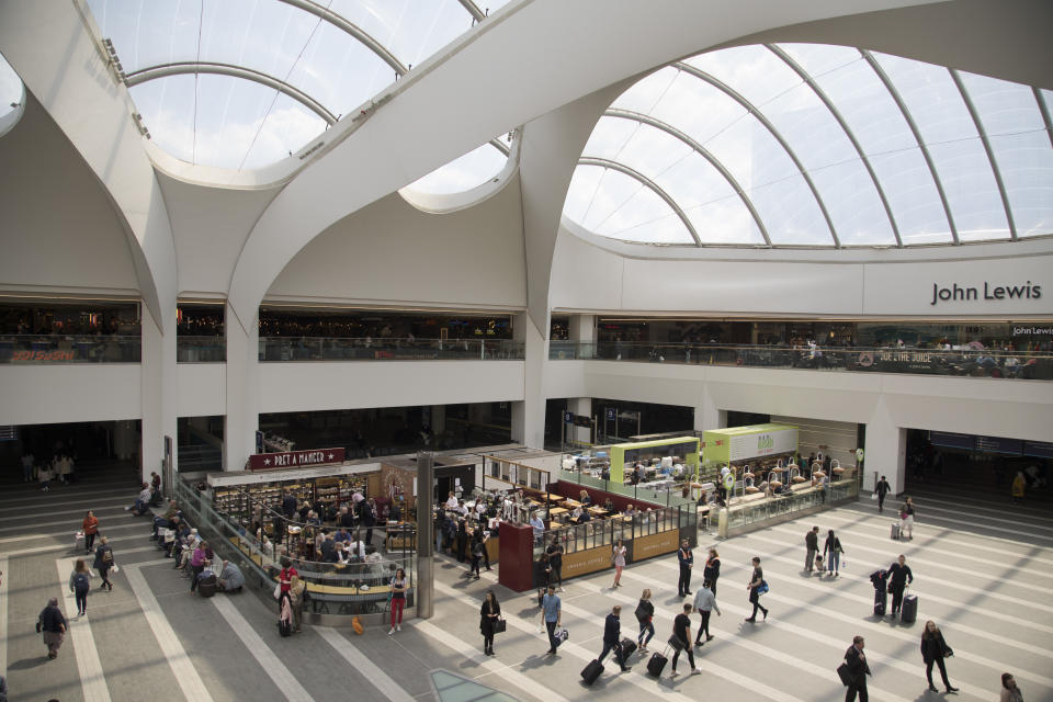 Grand Central Shopping Centre in Birmingham is 50% owned by the Canada Pension Plan Investment Board. Photo: Mike Kemp/Getty Images