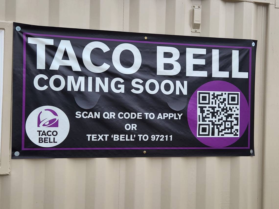 A new Taco Bell restaurant is being built on South Lake Drive in Lexington.