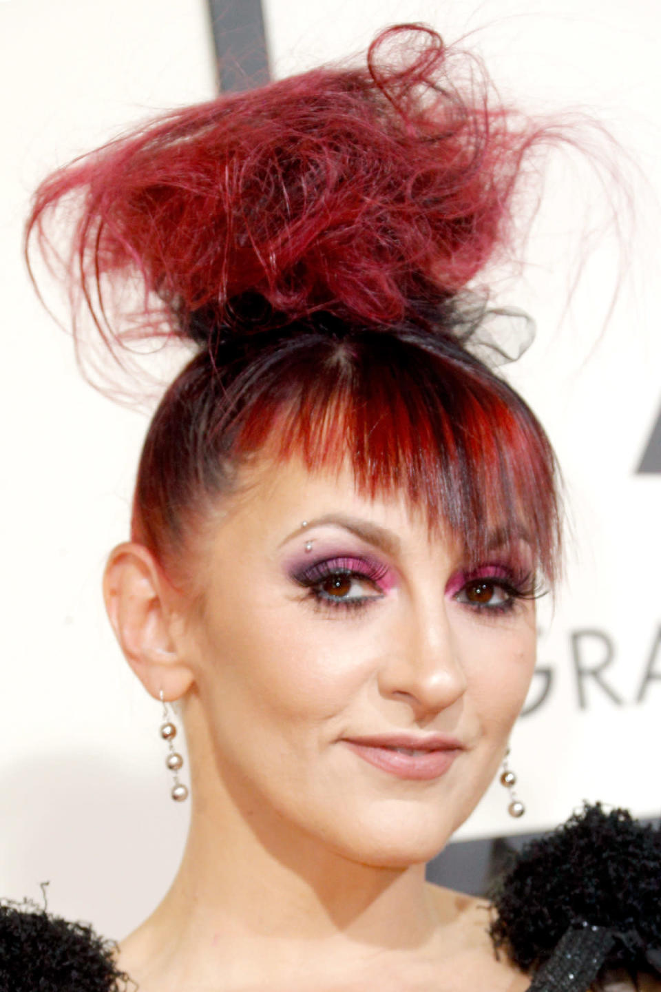 Jacqueline Van Bierk at the 2016 Grammy Awards