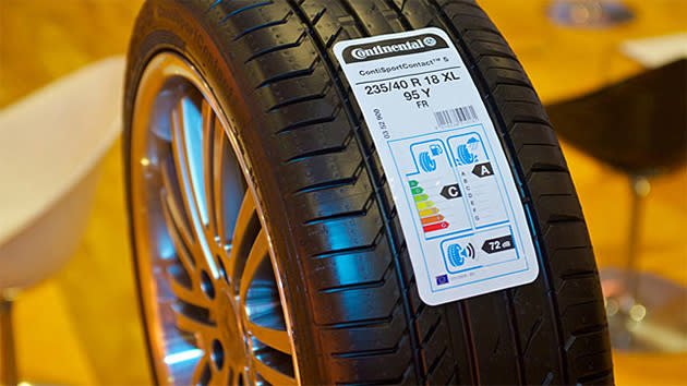 New EU labels give more information about the tyre